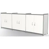 Kerkmann Sideboard Lago, 13791610 weiß 236,0 x 38,0 x 78,0 cm, 1 St.