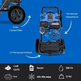 Güde Fuel 250 5,9PS 254 bar 590L/h inkl. Zubehör