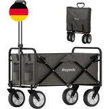 Bollerwagen Faltbar - Faltbarer Bollerwagen - Handwagen Klapbarr - Gartenwagen -