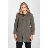 super.natural Hybridmantel COMBUSTION in Taupe | M