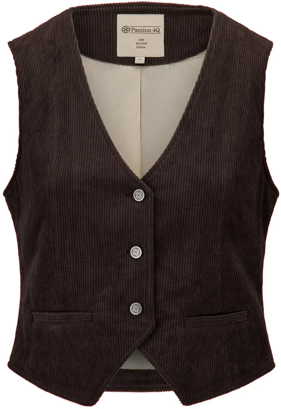 Passion 4Q Showweste Ranchstyle, für Damen mocha S
