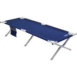 Brunner Outdoor Cot Camping Feldbett blau