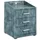 ed exciting design Nachtkonsole MOON Nachttisch Boxspringbett, Infinity Smoke Blue - Funktionaler Nachtschrank mit LED-Beleuchtung und USB-Anschluss (B/H/T)