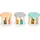 small foot gmbh & co. kg Babyrassel Pastell