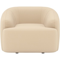 INOSIGN Sessel »Nergal, B/T/H, 120/110/81 cm«, Großer Sessel mit Wellenunterfederung, in verschiedenen Farben beige