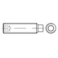 Industrial Quality Supplies Gewindestift DIN 915 M3 x 10 1000 Stück