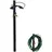 Relaxdays Garten Zapfstelle 45 m schwarz