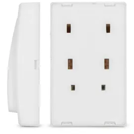 Alecto Moderne Funkklingel - Kinetisch Batterielos bis zu 50 Meter, IP44 weiss, 36 Melodien, Kinderleichte Installation - praktisch und langlebig