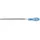 Pferd TOOLS Werkstattfeile mit Heft Dreikant 200mm Hieb 2 universell zum Schruppen und Schlichten