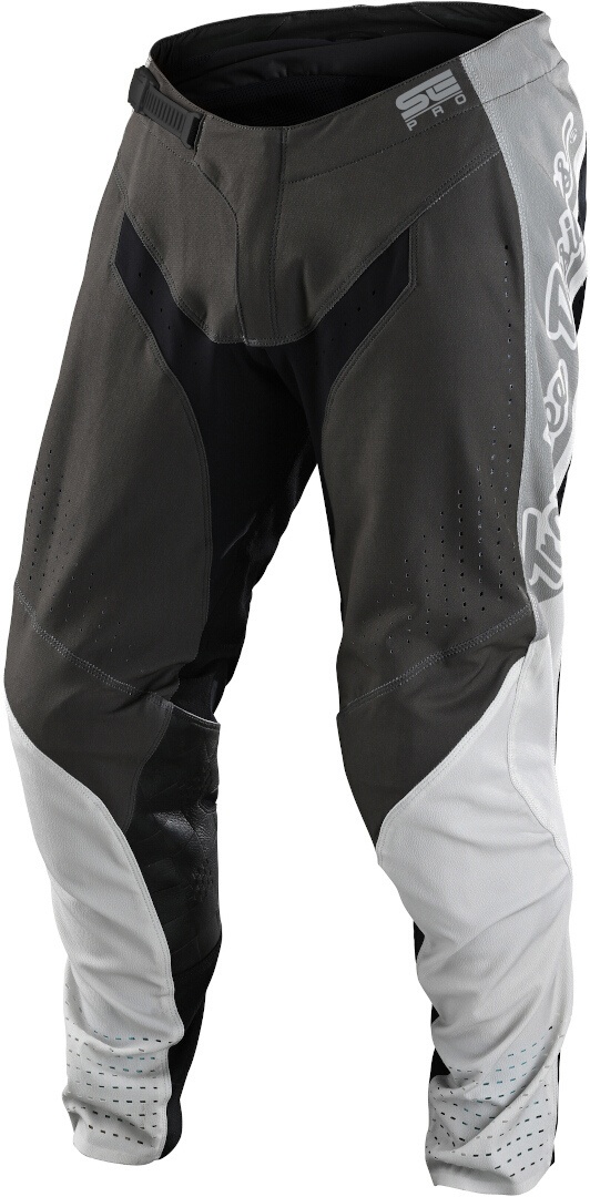 Troy Lee Designs SE Pro Quattro Motorcross broek, zwart-grijs, 36
