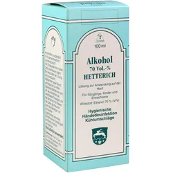 Alkohol 70 Vol % Hetterich 100 ML