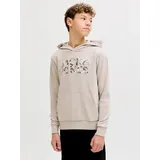 JACK & JONES Hoodie Grey 176