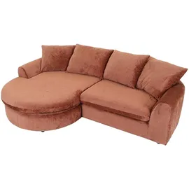 GUTMANN FACTORY Ecksofa TOBINA, 250 x 178 cm - Stoffbezug mit Kissen