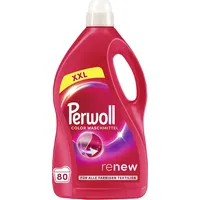 Perwoll Color Waschmittel (80 Waschladungen), Feinwaschmittel reinigt sanft und erneuert Farben und Fasern, für alle farbigen Textilien, Color Waschmittel mit Dreifach-Renew-Technologie