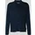 Marc O'Polo Regular Fit Strickjacke aus reiner Baumwolle, Marine, M