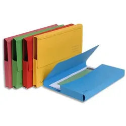 Exacompta 25er Packung Dokumentmappen intensiv Farben Forever 24,5x32,5cm