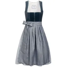 Edelnice Midi Dirndl Veronika blau 48