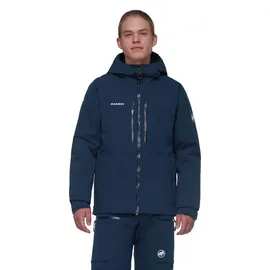 Mammut Stoney HS Thermo Hooded Jacke Skijacke Blau L