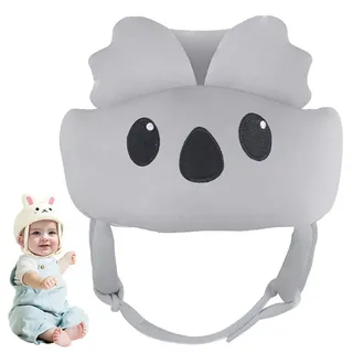360° Anti-Kollision Baby Helm Schutzhelm, Verstellbarer Kleinkind Kinder Kopfschutz, Kopfschutzmütze Baumwolle Atmungsaktiv, Säugling Schutzhut Kopfschutzkappe für Baby Lernen Laufen Sitzen