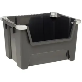 KETER Werkzeugbox 45 l Kunststoff schwarz