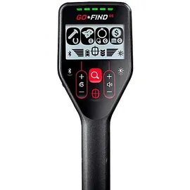 MineLab Go Find 66 ultraleichter Metalldetektor, Schwarz