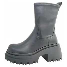 Buffalo Schnürstiefel Damen Schwarz 41