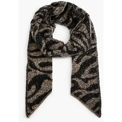 Schal - Damen - grau - one size