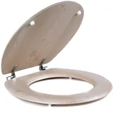 Beldray Toilettensitz, PVC-Furnier 370 x 430 mm Eiche weiß