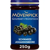 Mövenpick Gourmet-Frühstück schwarze Johannisbeere, Fruchtaufstrich, 8er Pack (8 x 250 g)