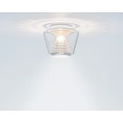 serien lighting Annex S Deckenleuchte abhängig vom Leuchtmittel (exklusive) | Glasschirm klar, Reflektor Kristall | Standard-Fassung