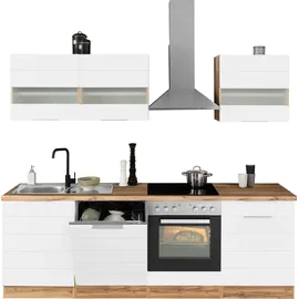 kochstation Küchenzeile KS-Luhe 240 cm weiß