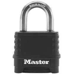 Master Lock® Vorhängeschloss M178EURD schwarz