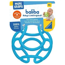 Ravensburger ministeps 4149 baliba - Flexibler Ball, Greifling und Beißring - Baby Spielzeug ab 0 Monate - blau