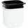 PLAST TEAM Vertriebs GmbH Trockenvorratsdose Hamburg 0,6 l 1-tlg. schwarz