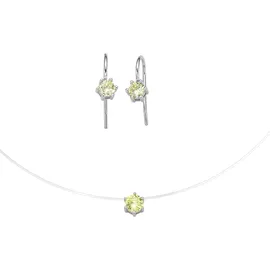 Smart Jewel Schmuckset gelb / Silber