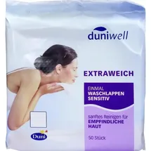 DUNI GMBH Duniwell Einmal Waschlappen sensitiv