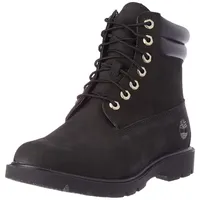 Timberland Herren 6in Water Resistant Basic Fashion Boot, Jet Black, 41.5 EU Weit