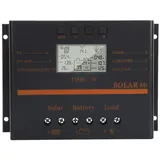 Solarladeregler 12 V 24 V 80 A Solar80 Auto PWM Solarpanel Laderegler LCD-Anzeige