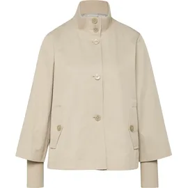 s.Oliver Jacke im Relaxed Fit mit Rippbündchen-Details - beige - 36