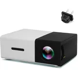 800 Lumen, 80-zoll-leinwand, Tragbarer Mini-filmprojektor (1080p), Australischer Stecker, Schwarzweiß