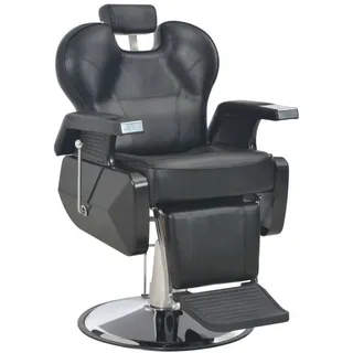 vidaXL Friseurstuhl Schwarz 72×68×98 cm Kunstleder