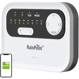 RAINPOINT Bewässerungssteuerung 8 Zonen Grau/Weiß