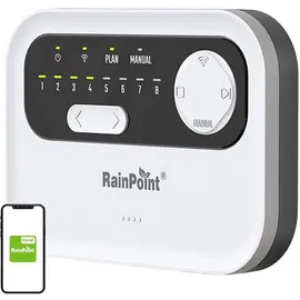 RAINPOINT Bewässerungssteuerung 8 Zonen Grau/Weiß