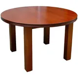 aea Esstisch Tisch Esszimmer Wohnzimmer Holz Moderne Tische 100/140cm Ausziehbar Neu - Braun
