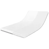 Schlaftroll Kaltschaum-Topper, Weiß, Textil, 2-Sitzer, Rechteckig, 180x200 cm, Oeko-Tex® Standard 100, wendbar, antibakteriell, Bezug abnehmbar/waschbar, für Hausstauballergiker geeignet, atmungsaktiv, Schlafzimmer, Matratzen Shop, Matratzenzubehör, Topper