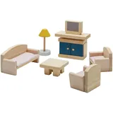 PlanToys Puppenhaus-Möbel Wohnzimmer mehrfarbig