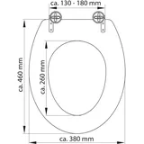 Eisl WC-Sitz Kunststoff Weiß