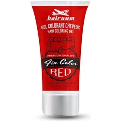 Hairgum  Haarfärbung Fix Color Gel Colorant red  in multifarben, Einheitsgrösse