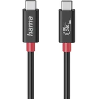Hama USB-C 1,0 m Schwarz