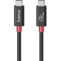 Hama USB-C 1,0 m Schwarz